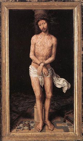 Hans Memling Christ at the Column Spain oil painting art